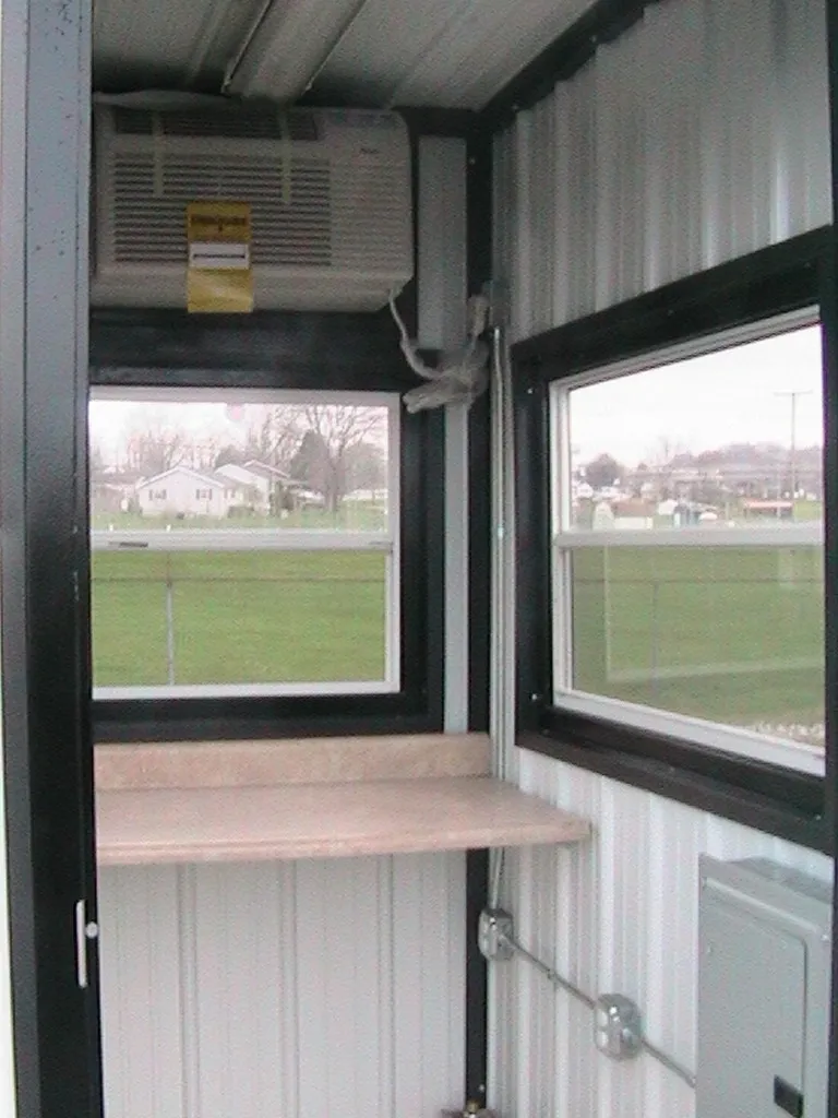 Inside view of a Guard Booth