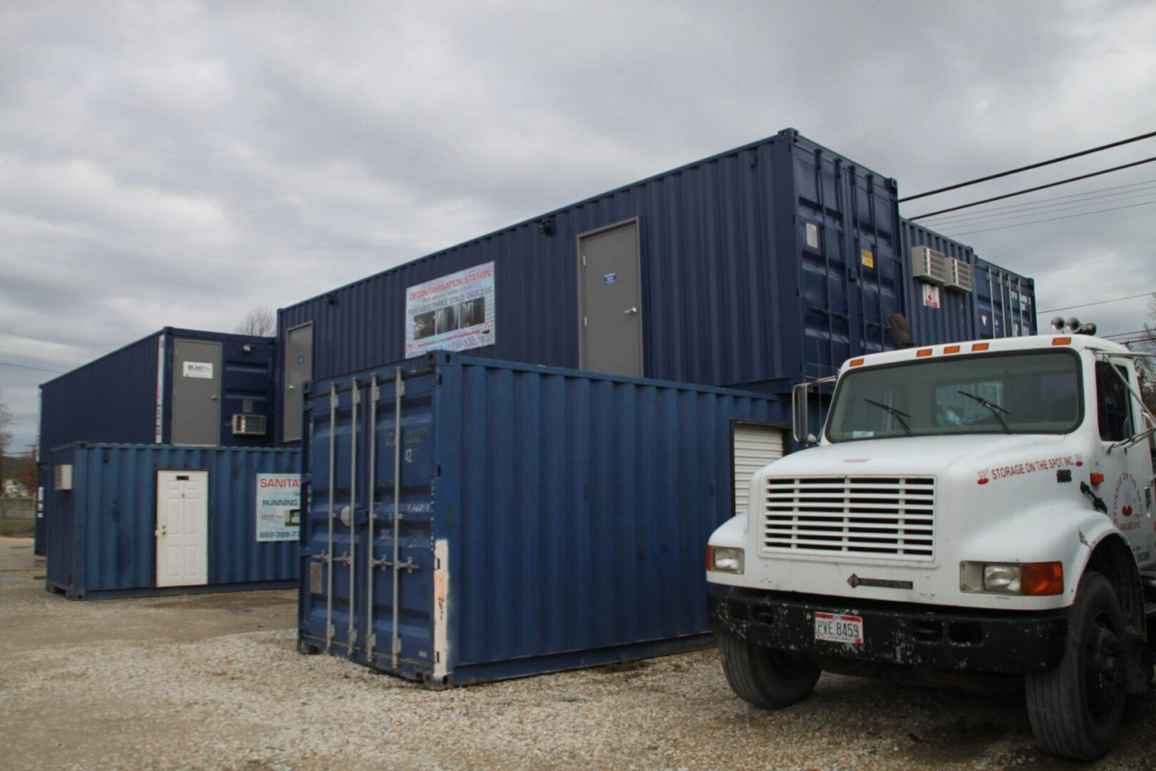 Shipping container for rental