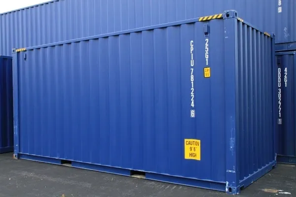 Storage containers placed together